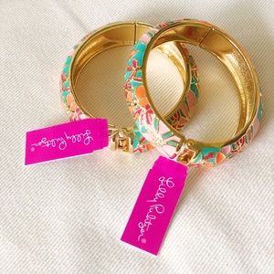 NWT Lilly Pulitzer bangles- set of 2